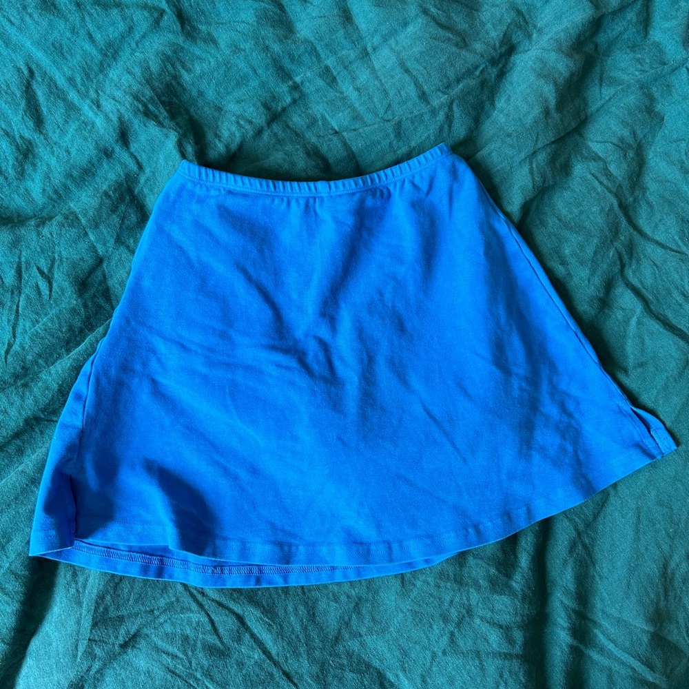 Los Angeles Apparel garment dye cheer skort